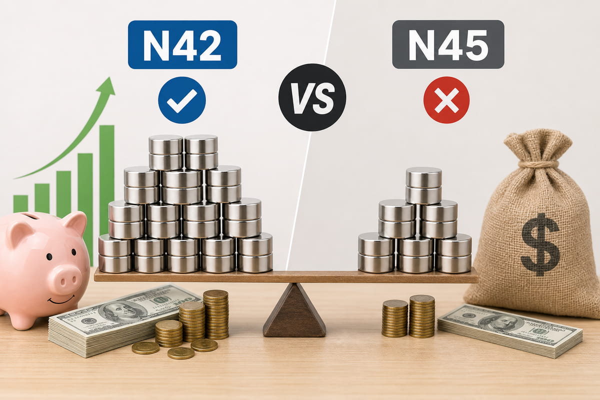 N42 vs N45 Magnet Cost