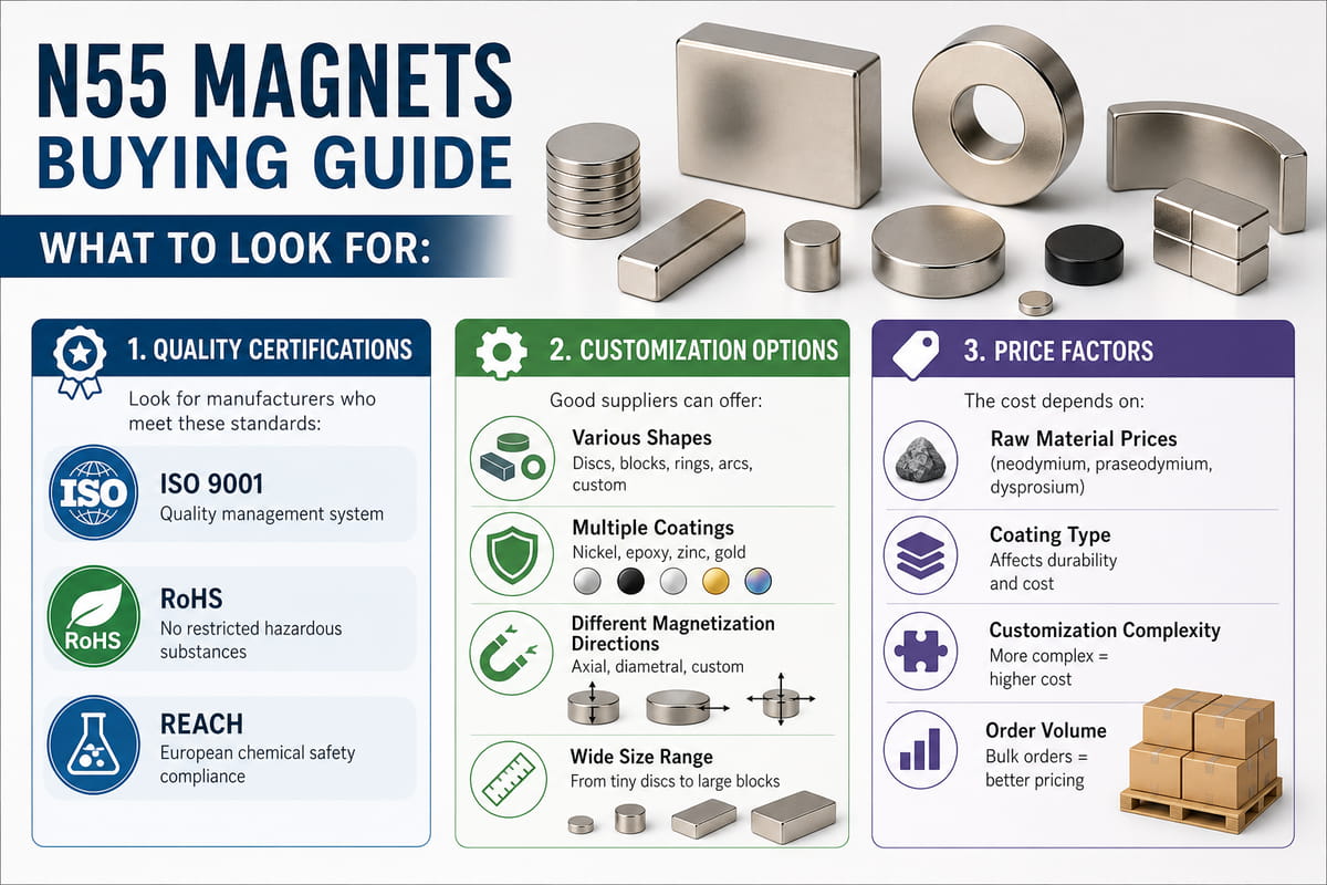 N55 Magnets Buying Guide