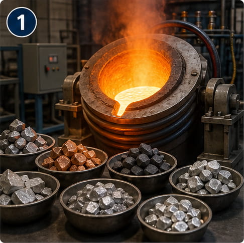 Raw Materials and Melting