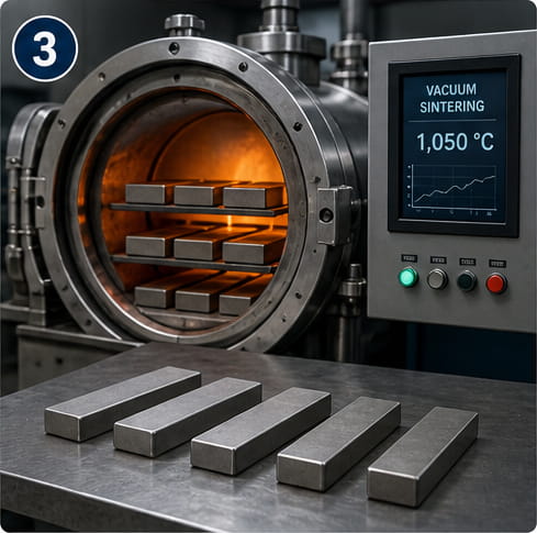 Sintering (For Advanced Magnets)