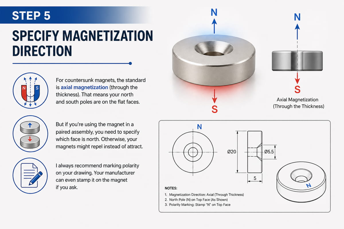 Specify Magnetization Direction