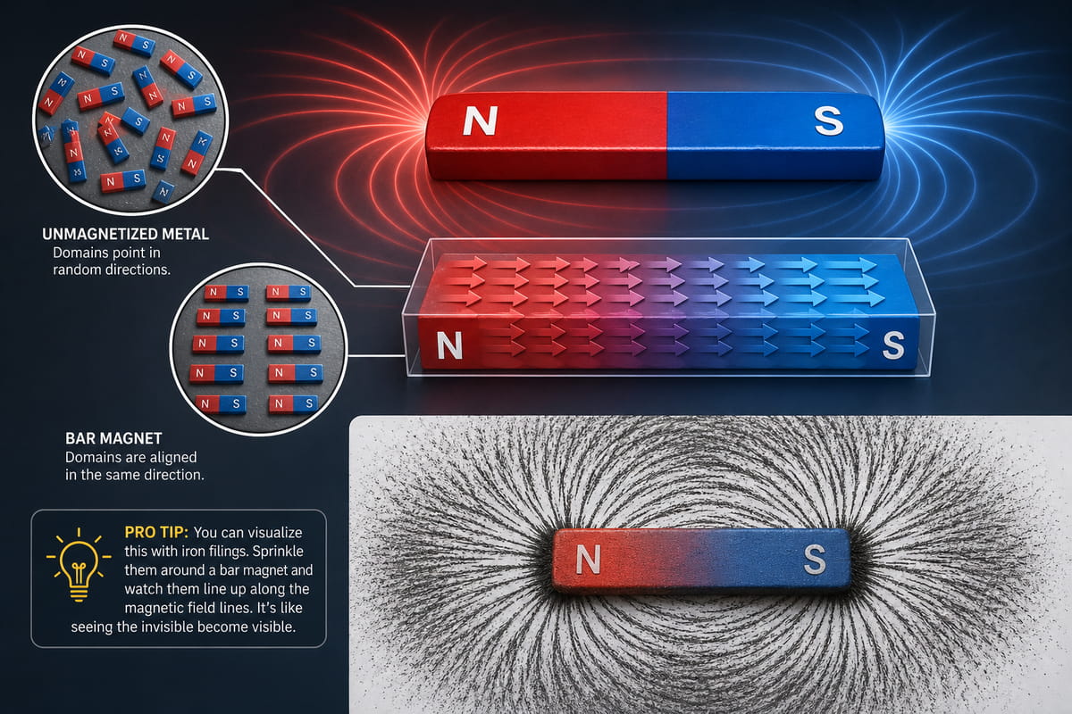 The Domains Inside Your Bar Magnet