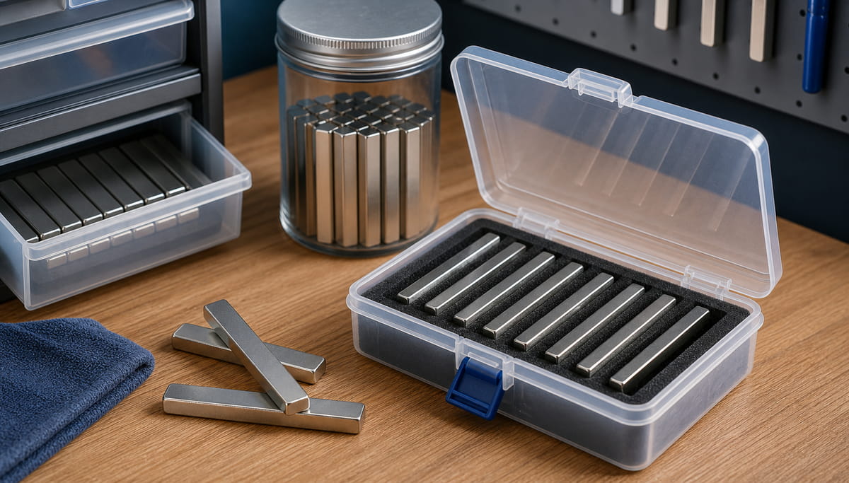 how to store bar magnets