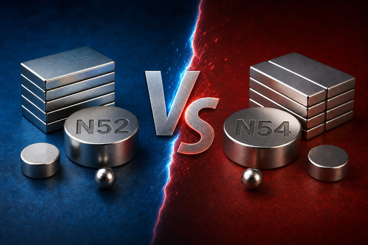 n52 vs n54 magnets