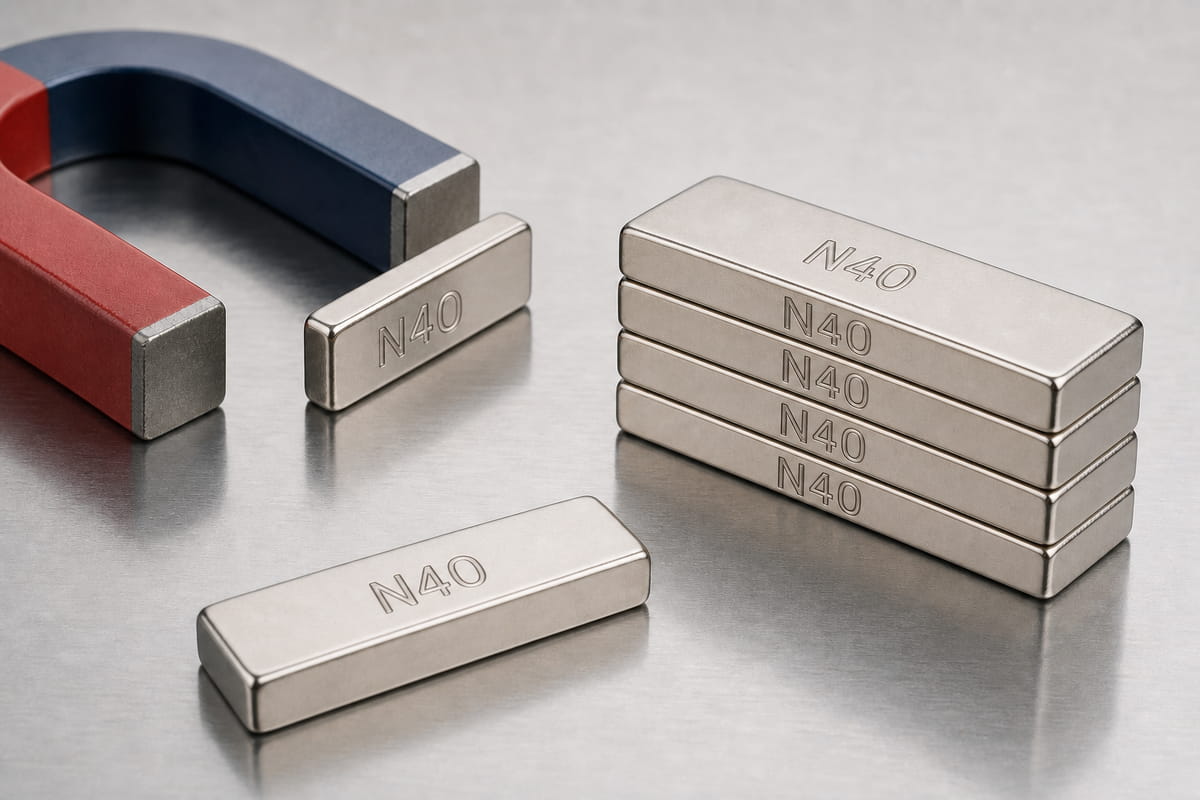 what are n40 bar magnets